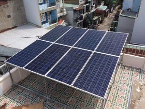 Công trình điện năng lượng mặt trời nhà ở dân dụng hệ 5,280kwp Hóc Môn